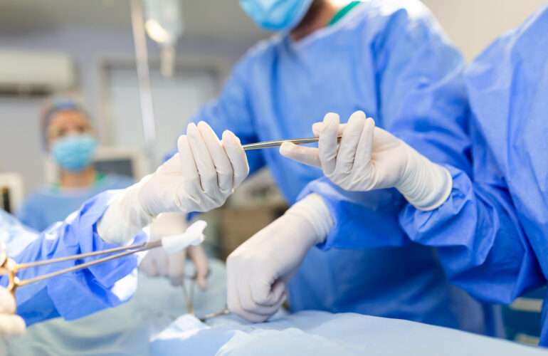 Laparoscopic surgery for fibroids